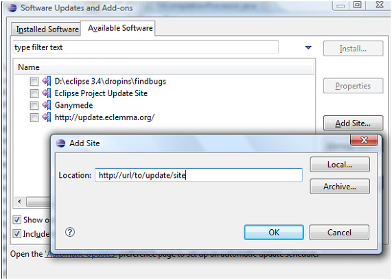 ʩ�� Equinox p2 �� Eclipse ����İ�װ