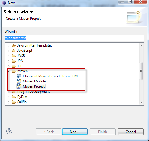 Mavenʵս��3��Eclipse����Maven��Ŀ