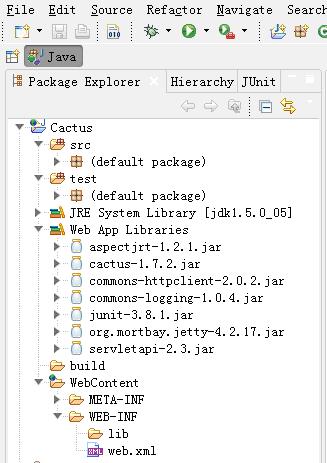 Eclipse IDE�� Cactus + Jetty �� Servlet �Ĳ���