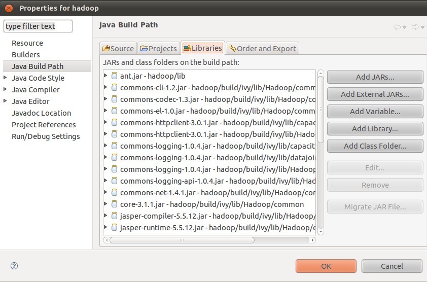【蛋痛的配置】hadoop源码eclipse环境