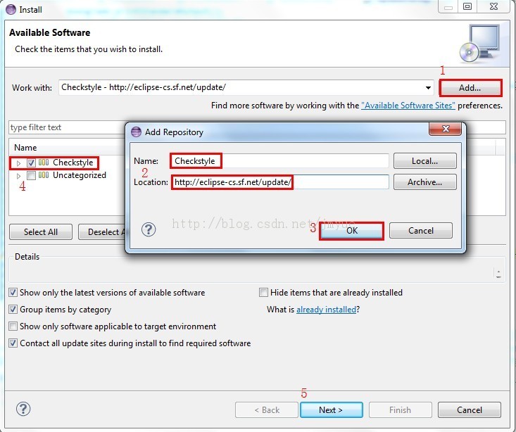 ��תEclipse �� �Զ�����췶��鹤��Checkstyle