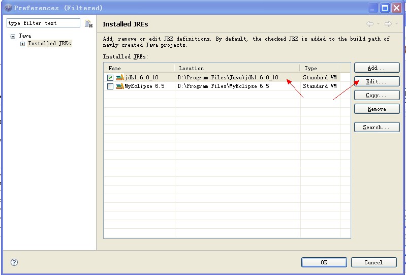 MyEclipse���������ļ���.jar���ķ���