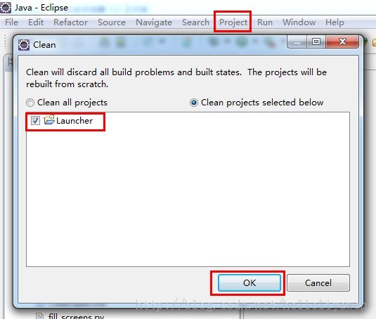 ��ô��eclipse������launcher4.0����