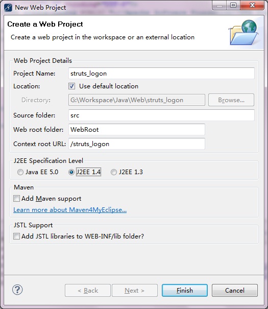 ���ֽ̳̣�ʹ��MyEclipse����Struts1.x Ӧ��