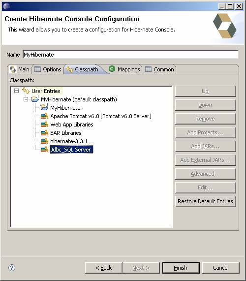 Hibernate Tools for Eclipse插件的装配和使用