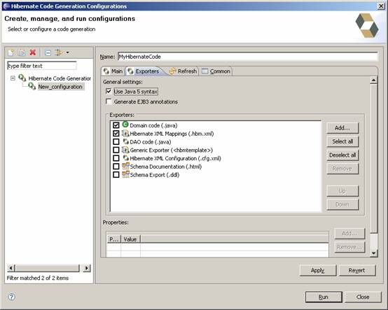 Hibernate Tools for Eclipse插件的装配和使用