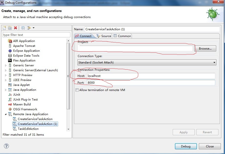eclipseԶ��debug