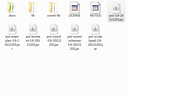 һ������POI���jar���ĵ�����й�����
