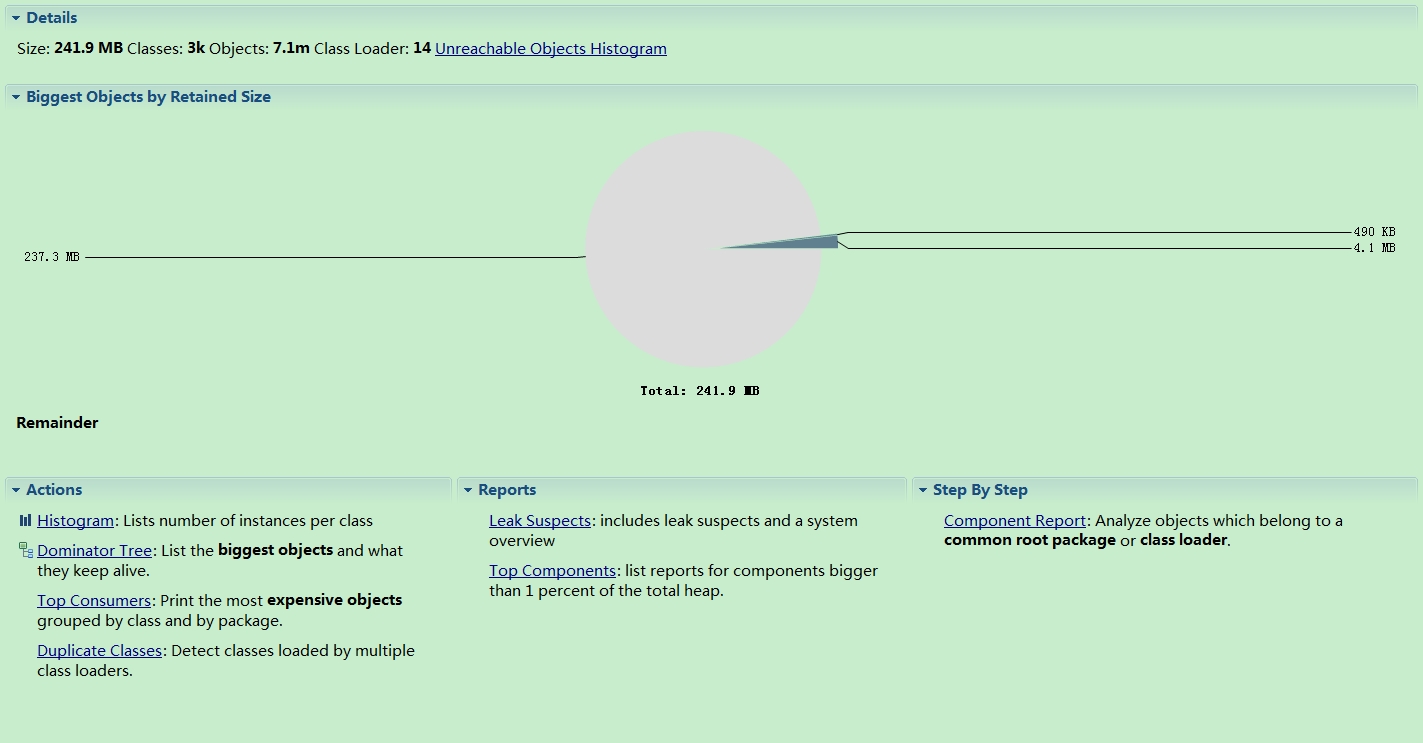 ��Eclipse Memory Analyzer��Ѱ�ڴ�й¶