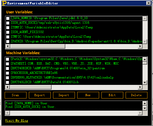 EnvironmentVariableEditor:C#ϵͳ