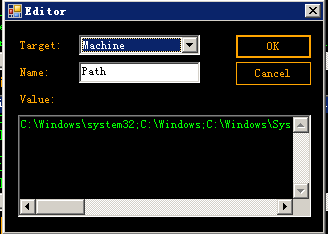 EnvironmentVariableEditor:C#ϵͳ
