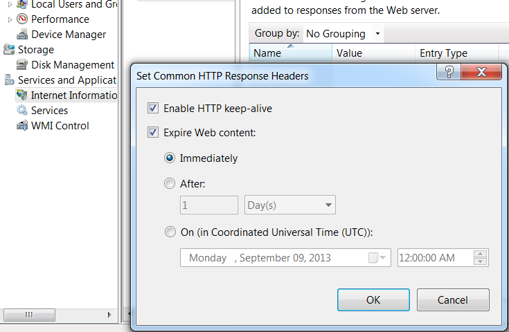 HTTP response headersExpire web contentʲô