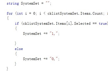 CheckBoxListֵ�������й�����