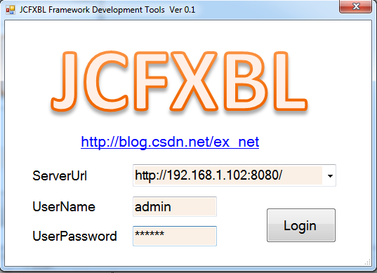 JCFXBL Framework Development Tools Ver 0.1����