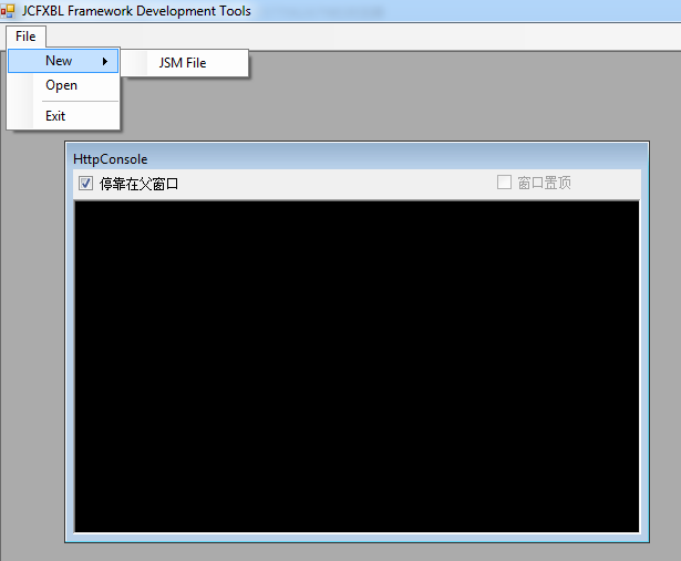 JCFXBL Framework Development Tools Ver 0.1����