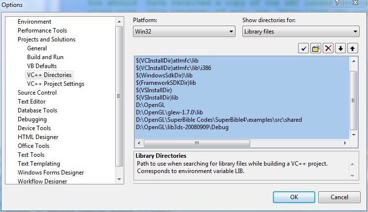 为什么? 今天用一个库,不但要在VC++ Directory 里面加lib的路径, 还要在Linker input 里面添加这个lib的名字