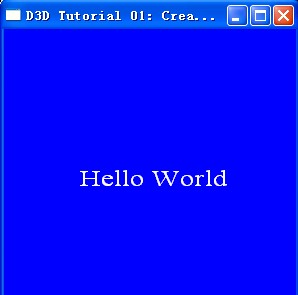 DirectX 9.0 C++ 课程 字体 迟到的helloworld