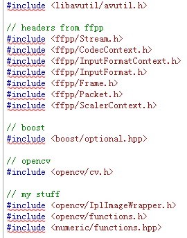 ~fatal error C1083: Cannot open include file: 'libavutil/avutil.h'
