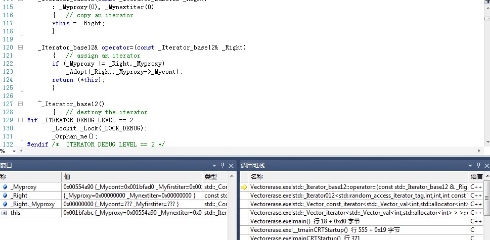 C++ vector erase ʹй  θ
