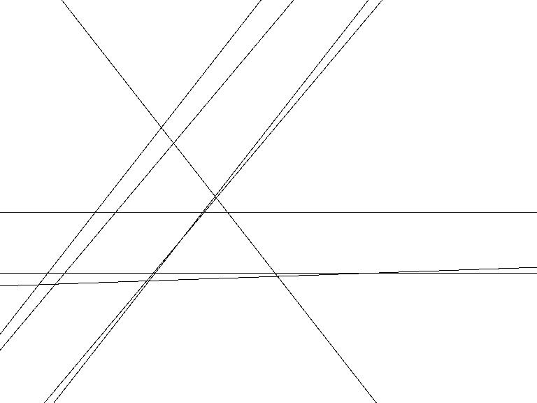 houghת������һ��ֱ�߼������ж���ֱ��