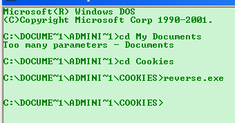 关于命令行的使用有关问题