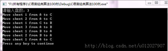 C语言经典算法100例(3)