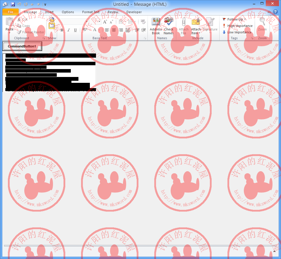 Outlook 2010ƽԶFormʹVB봦ʾ