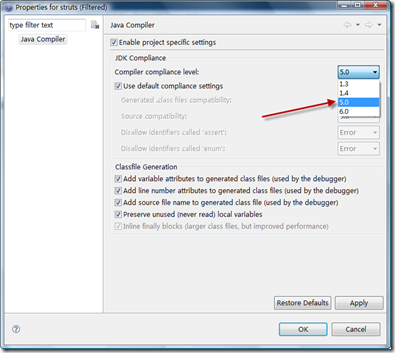 תjava.lang.UnsupportedClassVersionError: Bad version number in .class file 