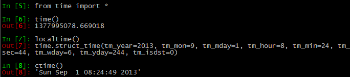 飘逸的python - 简略探索time模块
