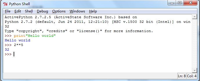 Python进阶(1)——安装Python、程序执行、Python模块和IDLE调试