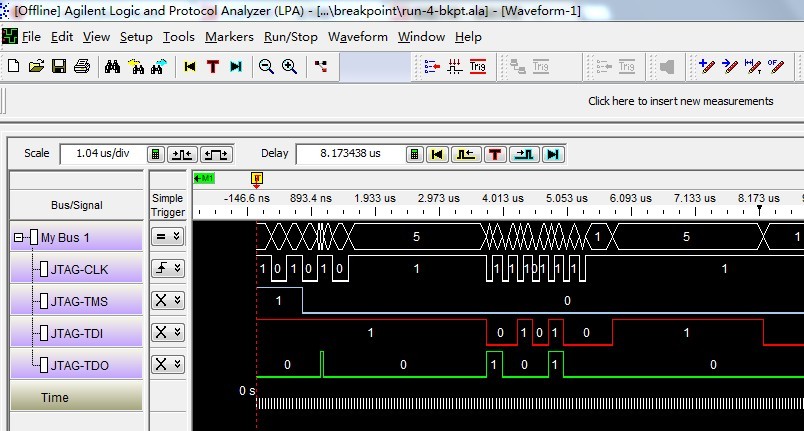 施用logic analyzer和python对JTAG调试器进行逆向工程