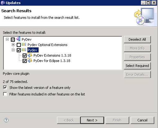PyDev for Eclipse 飨python IDEװ䣩