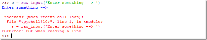 Python     Python ̳  try.except 