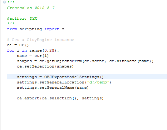CityEngineʩPythonűfeature·