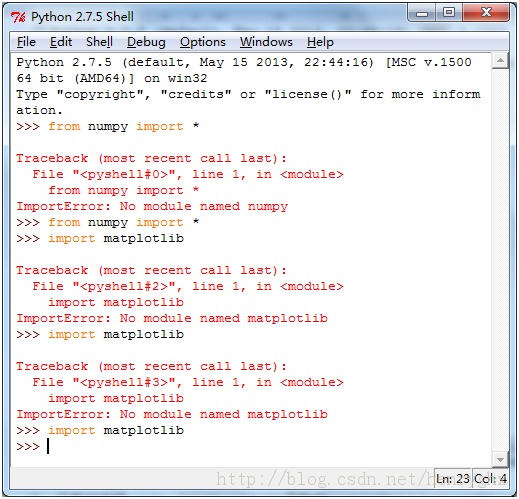 ôWindows 7 64λװPythonʹMatplotlibͼ