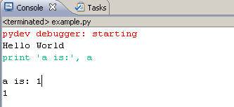 PyDev，在Eclipse中运作python