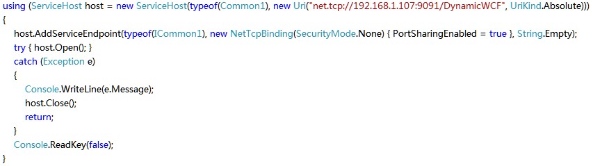 WCFNetTcp˿ڹй⣺Net.TCP Port Sharing Service޷ͬһ˿