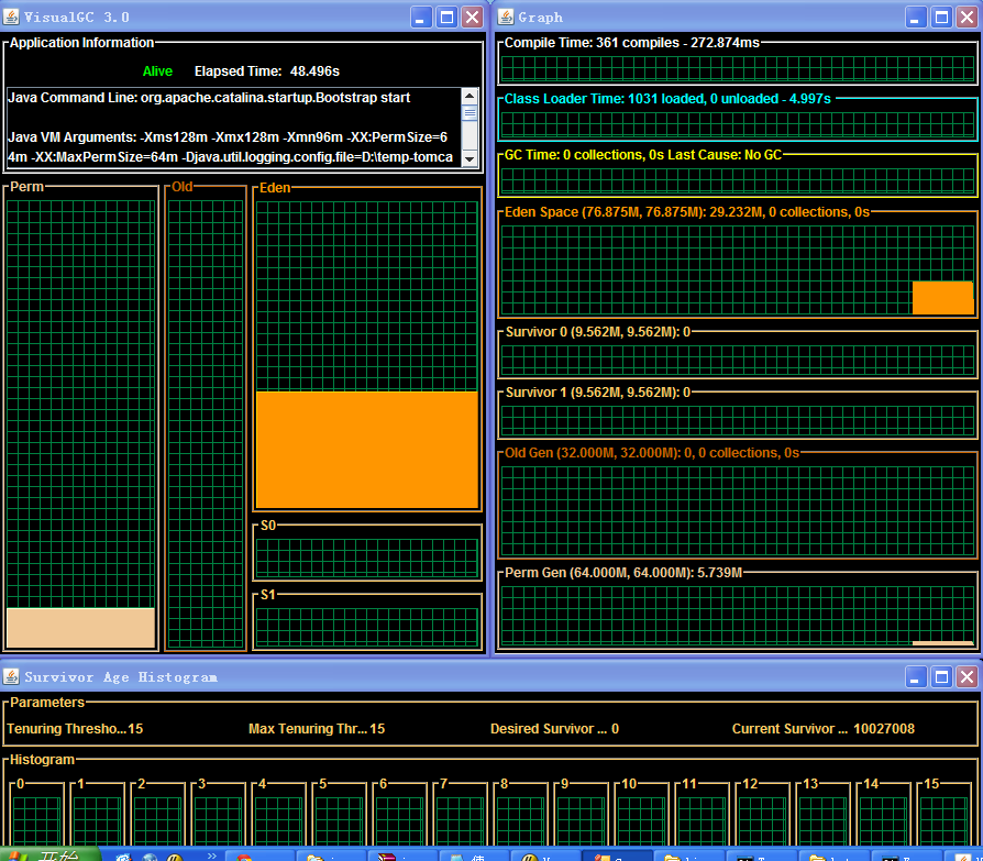 施用visualgc优化sunjdk应用