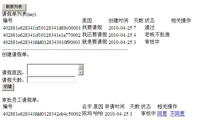 ת һٵ̵Ķ(struts2.1.8+spring2.5+hibernate3jbpm4.3)