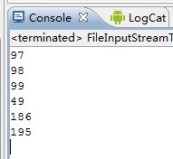  FileInputStream