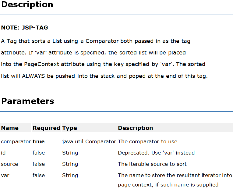 Struts2 ognl <s:sort ./>标签详解