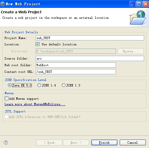 ssh调整配置(struts2.2.1+ hibernate3.6+spring3.0.5)