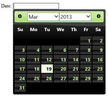 jQuery Ž̳(29): jQuery UI Datepicker ʾ