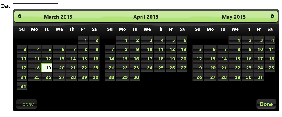 jQuery Ž̳(29): jQuery UI Datepicker ʾ