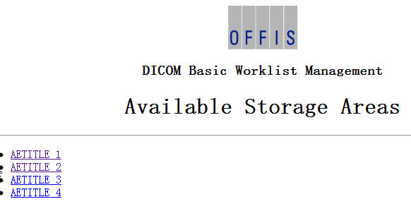 workList in DCMTKйܽ