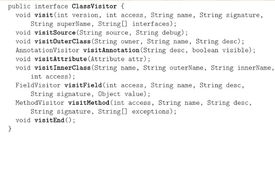【ASM系列一】visitor模式