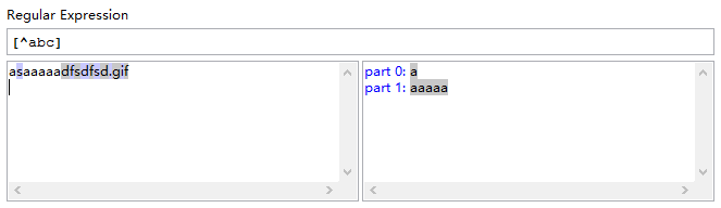 正则表达式之字符种