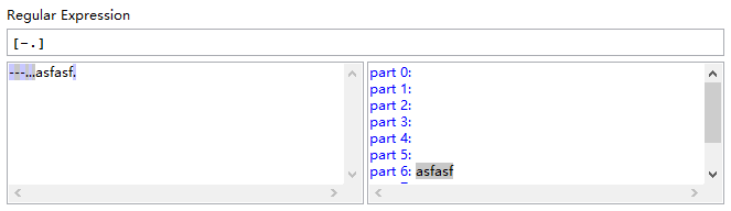 正则表达式之字符种