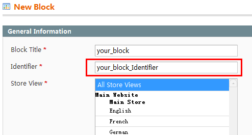 magento ôstatic block