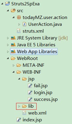 Struts2入门经典范例